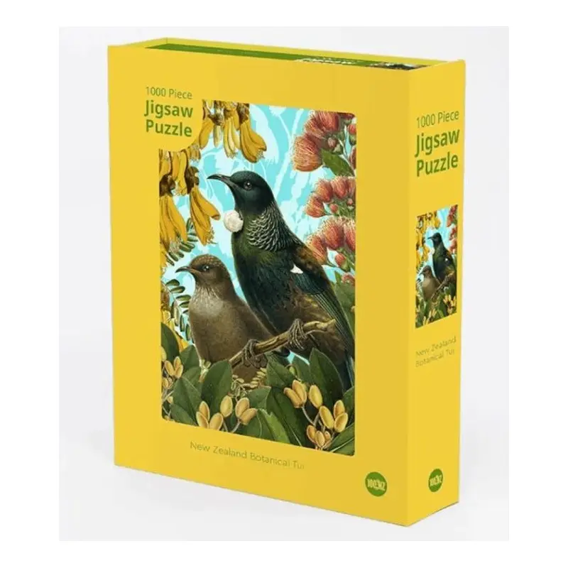 100% NZ: Botanical Tui Puzzle (1000pc Jigsaw)