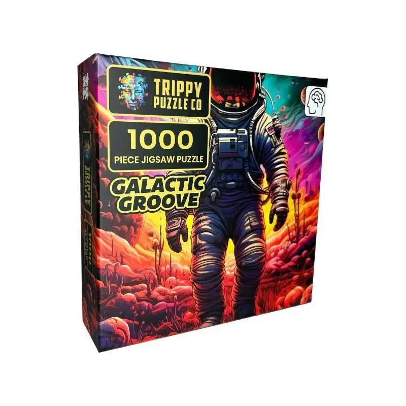Trippy Puzzles: Galactic Groove Puzzle (1000pc Jigsaw)