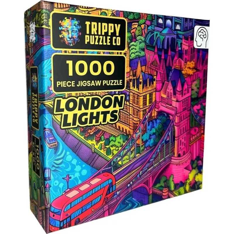 Trippy Puzzles: London Lights Puzzle (1000pc Jigsaw)