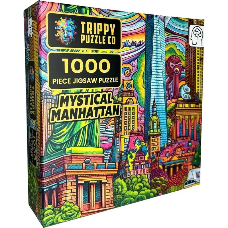 Trippy Puzzles: Mystical Manhattan Puzzle (1000pc Jigsaw)