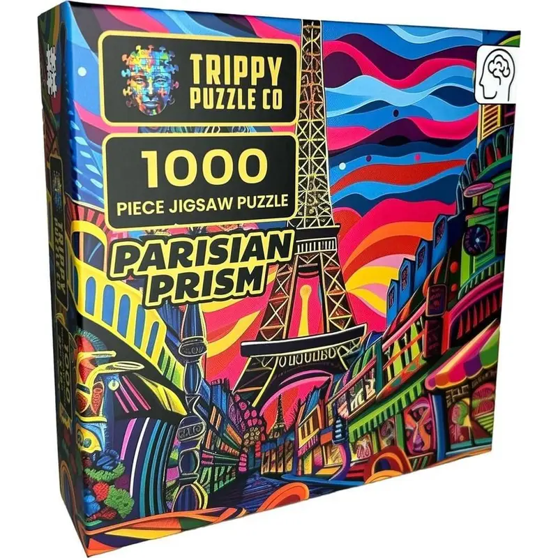 Trippy Puzzles: Parisian Prism Puzzle (1000pc Jigsaw)