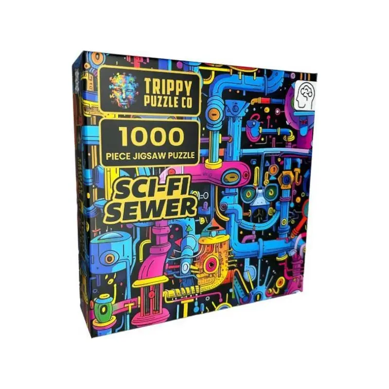 Trippy Puzzles: Sci-Fi Sewer Puzzle (1000pc Jigsaw)