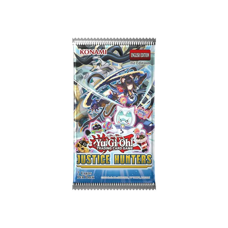Yu-Gi-Oh! Justice Hunters - Booster Pack (Single Booster)