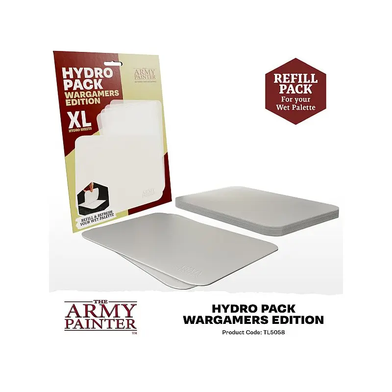 Army Painter: Wet Palette Hydro Pack - Wargamers Edition XL