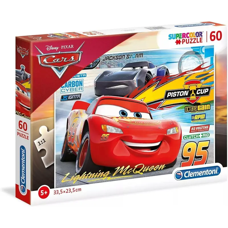 Clementoni: Cars 3 - Puzzle (60pc Jigsaw)