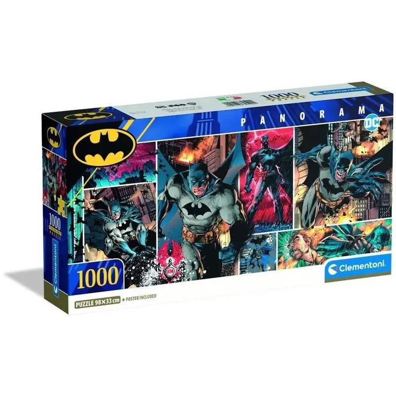 Clementoni: DC Batman - Panorama Puzzle (1000pc Jigsaw)
