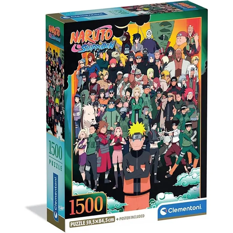 Clementoni: Naruto Shippuden Puzzle (1500pc Jigsaw)