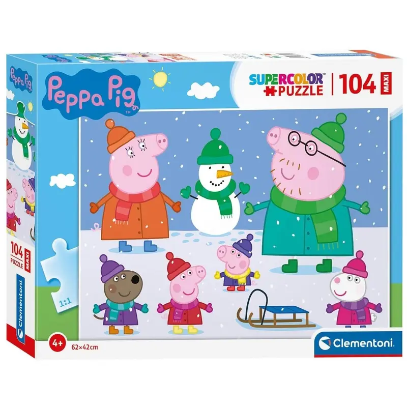 Clementoni: Peppa Pig Maxi - Puzzle (104pc Jigsaw)