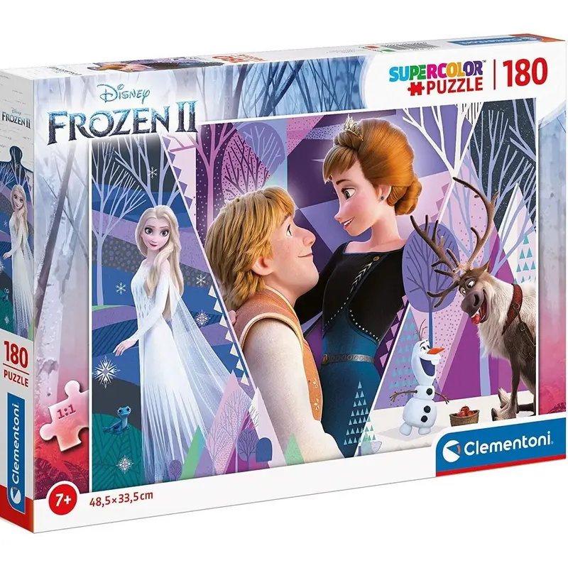 Clementoni Super Color: Frozen 2 - Puzzle (180pc Jigsaw)