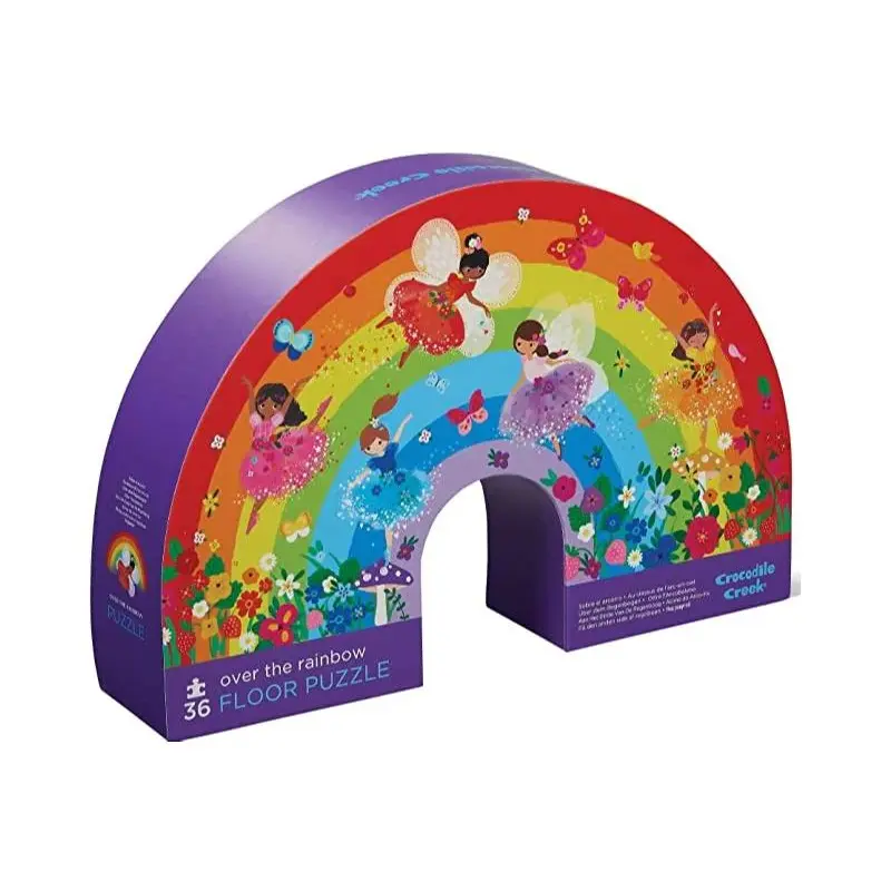 Crocodile Creek: 36-Piece Floor Puzzle - Over the Rainbow