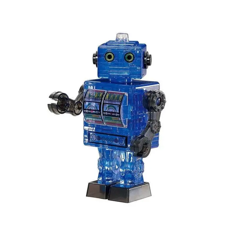 Crystal Puzzle: Blue Tin Robot (39pc)