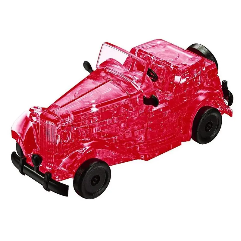 Crystal Puzzle: Classic Red Sports Car (53pc)