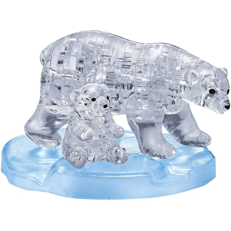 Crystal Puzzle: Polar Bear (40pc)