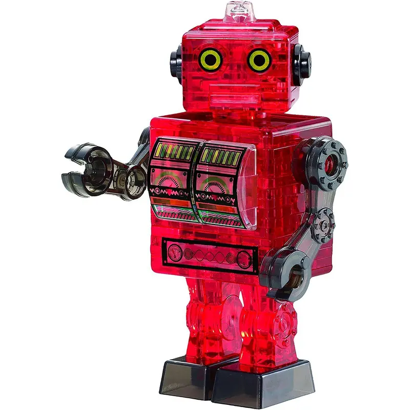 Crystal Puzzle: Red Tin Robot (39pc)