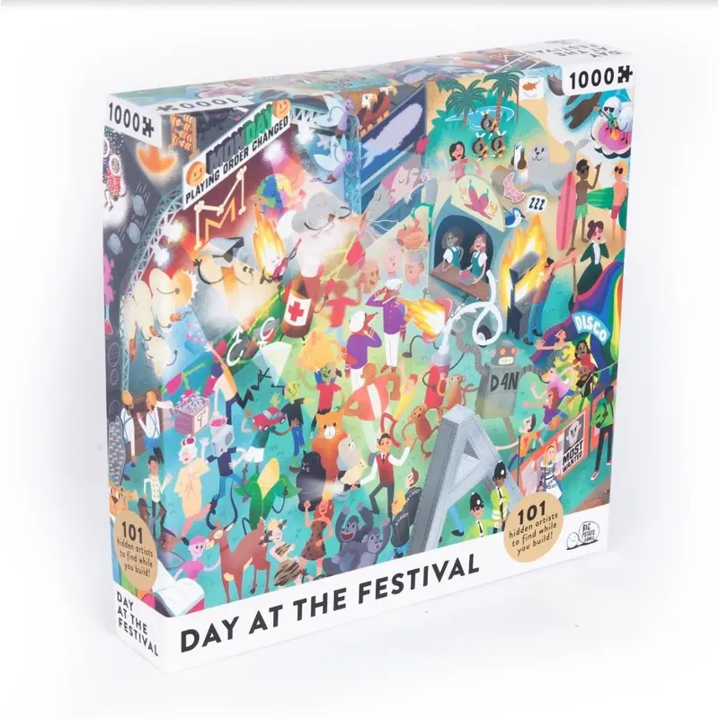 Day at the Festival (1000pc Jigsaw)