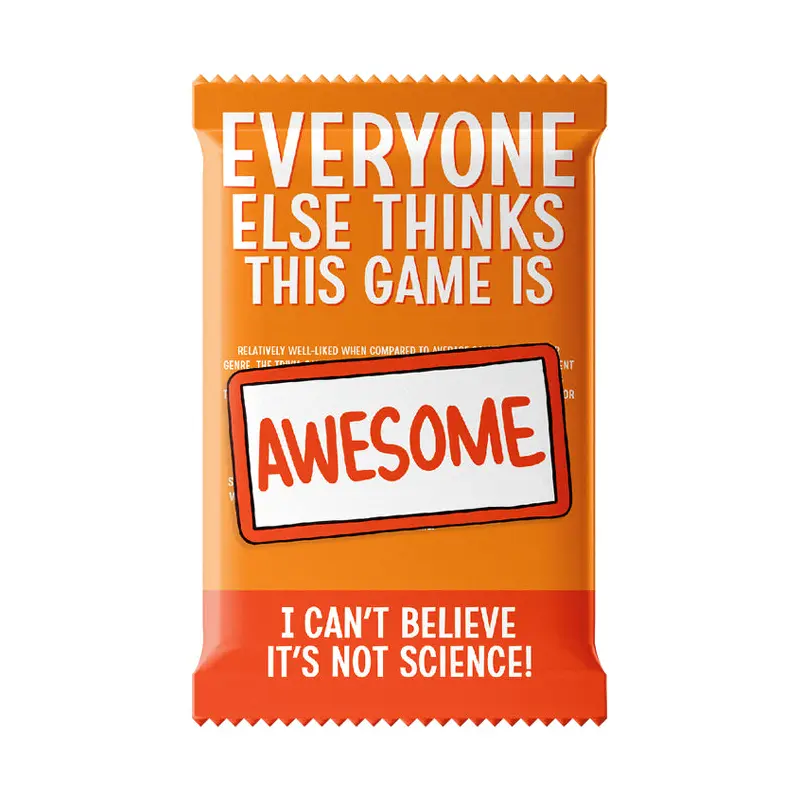 Everyone Else Thinks This Game is Awesome! (I Can't Believe it's Not Science!)