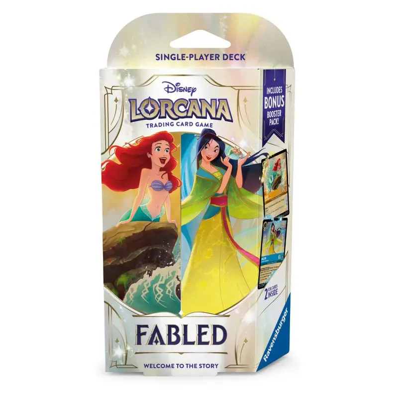 Disney's Lorcana: Fabled - Starter Deck (Amber/Sapphire)