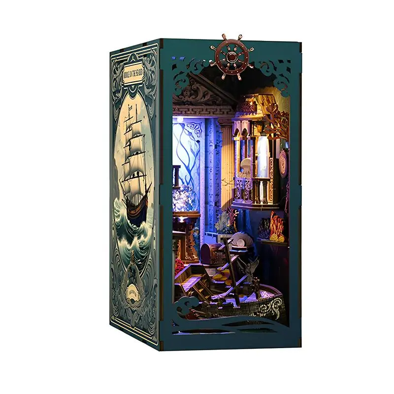 DIY Book Nook Kit with Light - Sea Explorer