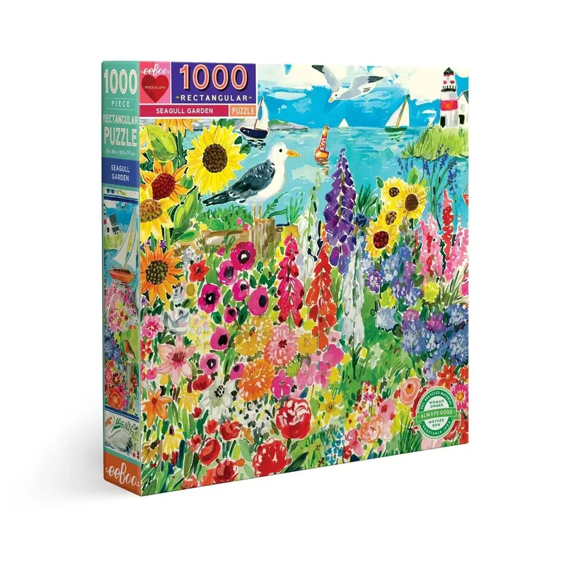 eeBoo: Seagull Garden (1000pc Jigsaw)