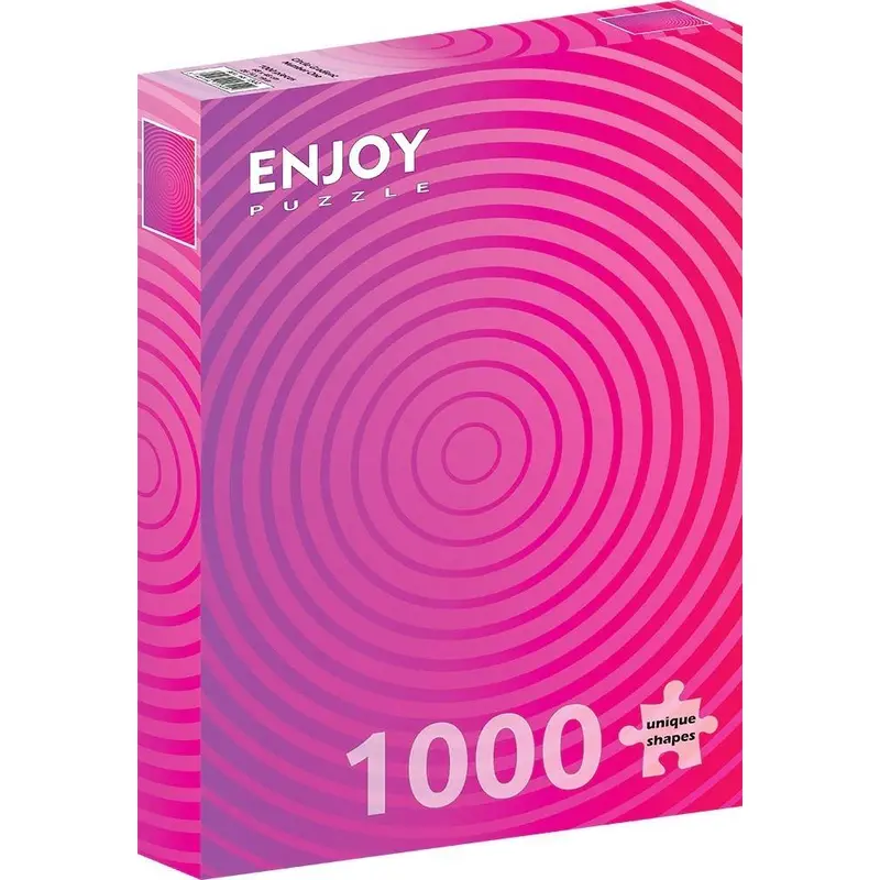 Enjoy Puzzle: Circle Gradient Number One (1000pc Jigsaw)