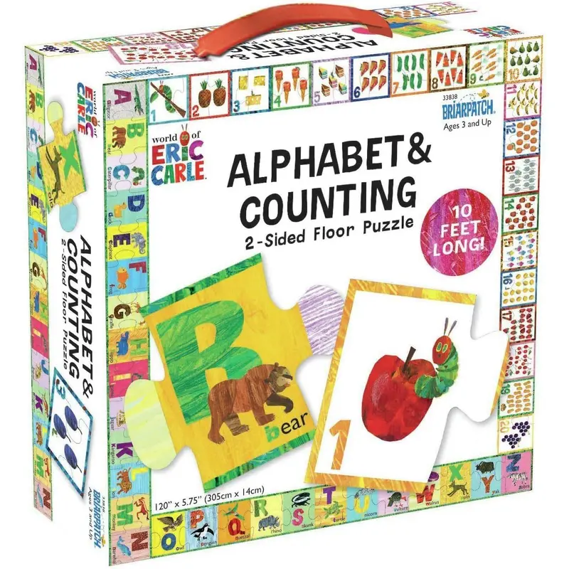 Eric Carle: The Very Hungry Caterpillar - Alphabet & Counting Puzzle