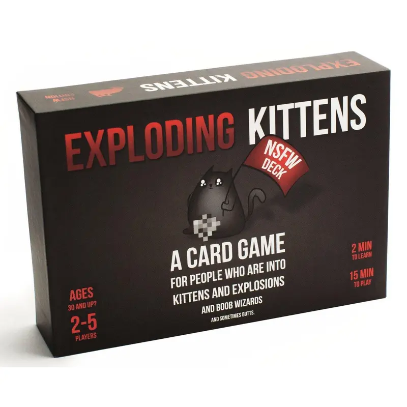Exploding Kittens - NSFW Deck Edition