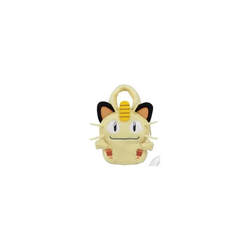 Pokemon Plush Meowth Mini Tote