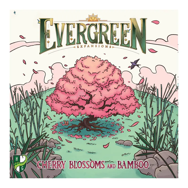 Evergreen: Cherry Blossoms and Bamboo