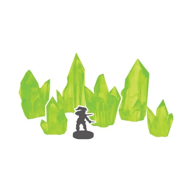 Monster Scenery Peridot Crystal
