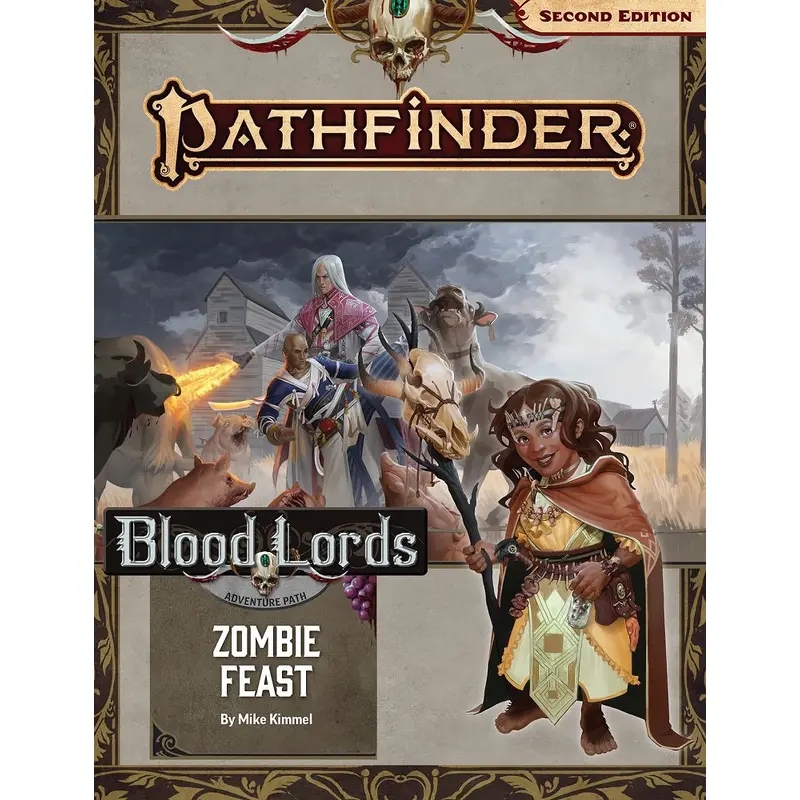Pathfinder 2e Adventure Path Blood Lords Part 1 - Zombie Feast