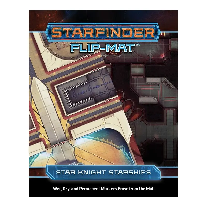 Starfinder Flip Mat Star Knight Starship
