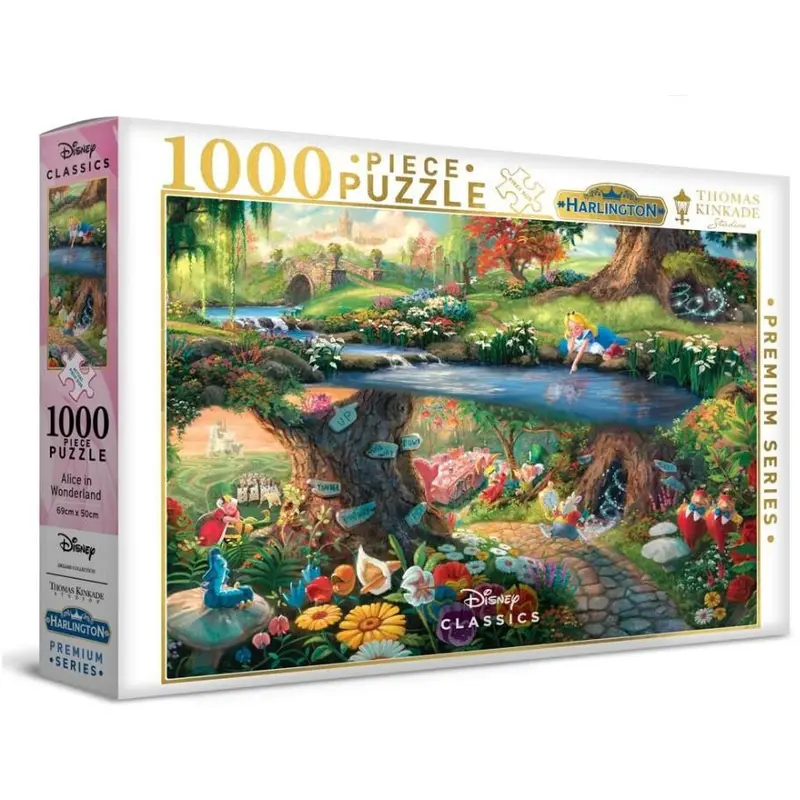 Harlington: Alice In Wonderland - Disney Puzzle (1000pc Jigsaw)