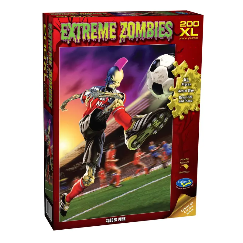 Holdson: Soccer Punk - Extreme Zombie XL Piece Puzzle (200pc Jigsaw)