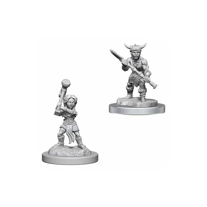 D&D Nolzur's Marvelous Unpainted Miniatures Halfling Barbarians (90412)