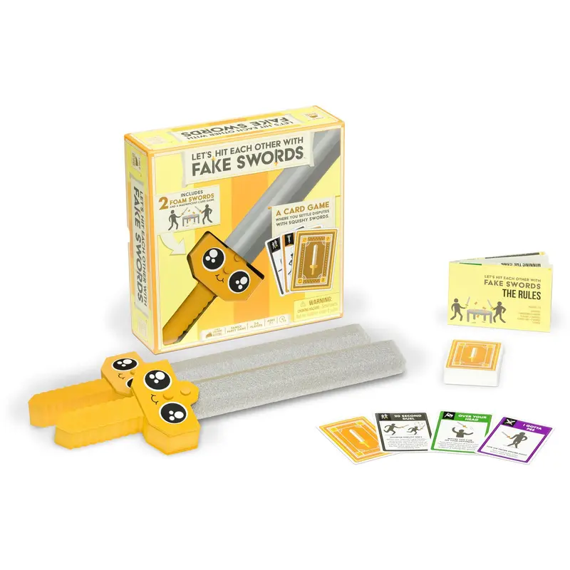 Let's Hit Each Other With Fake Swords