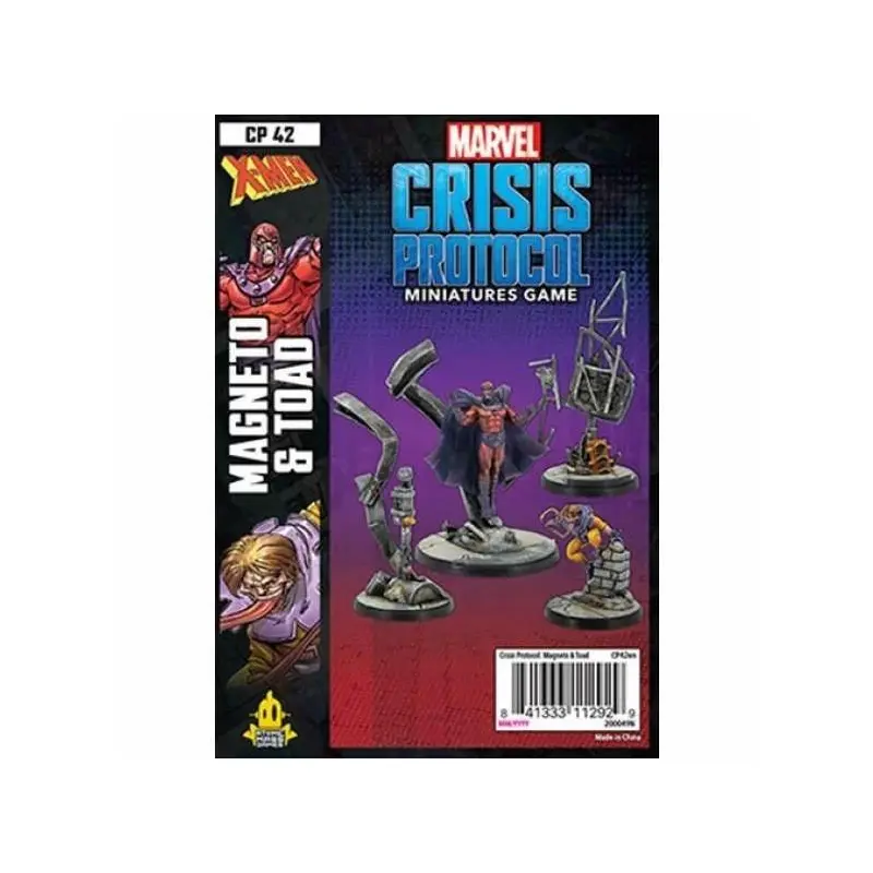 Marvel Crisis Protocol Miniatures Game: Magneto and Toad