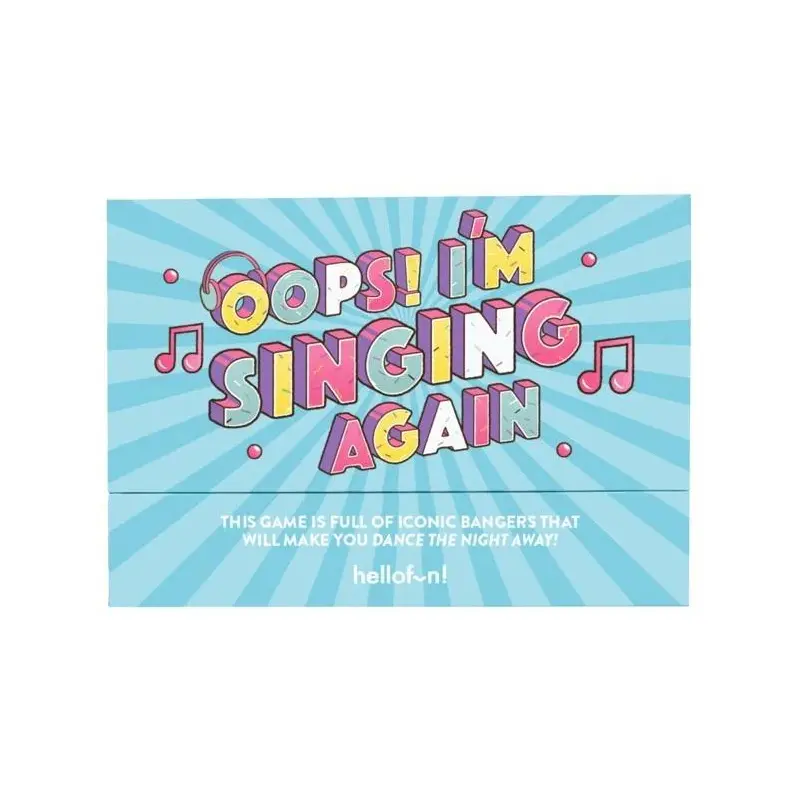 Oops I'm Singing Again