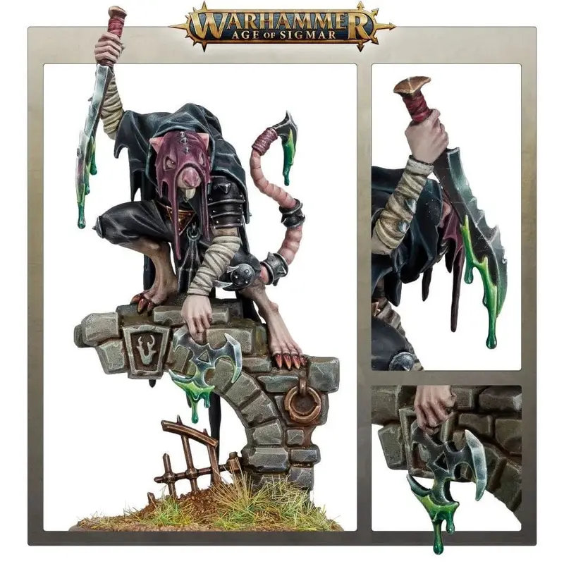 Age of Sigmar Skaven: Deathmaster