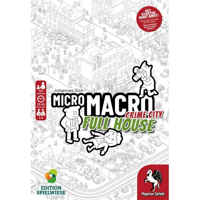 MicroMacro: Crime City 2 - Full House (Board Game)