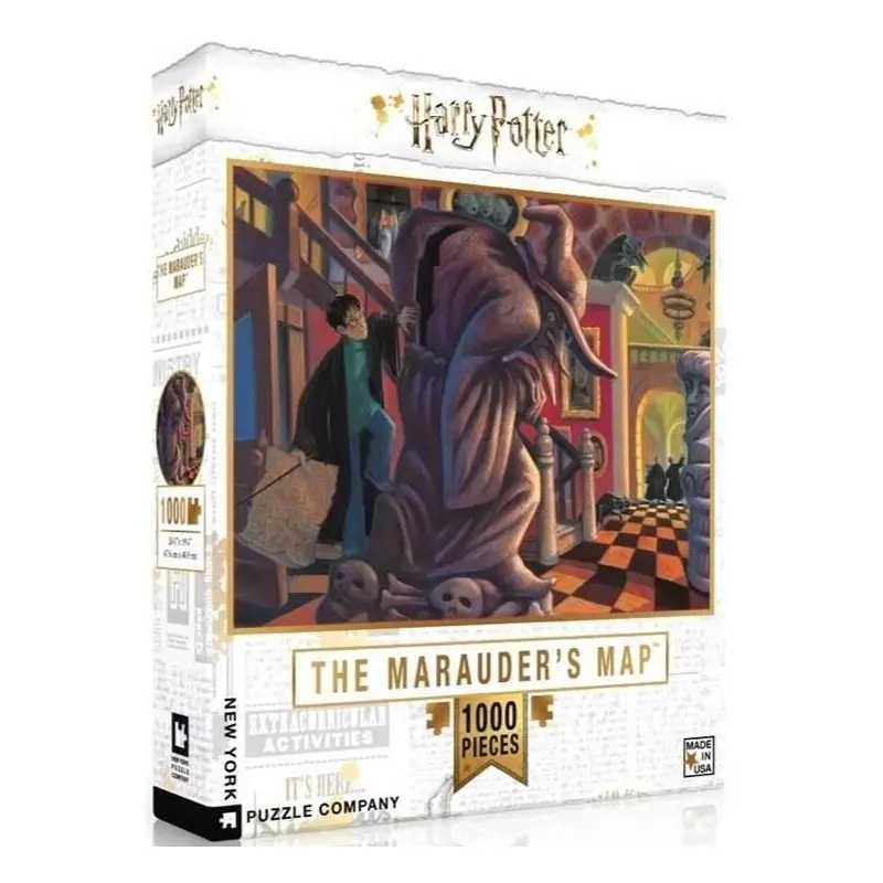 New York Puzzle Company: Harry Potter Puzzle - The Marauder's Map (1000pc Jigsaw)