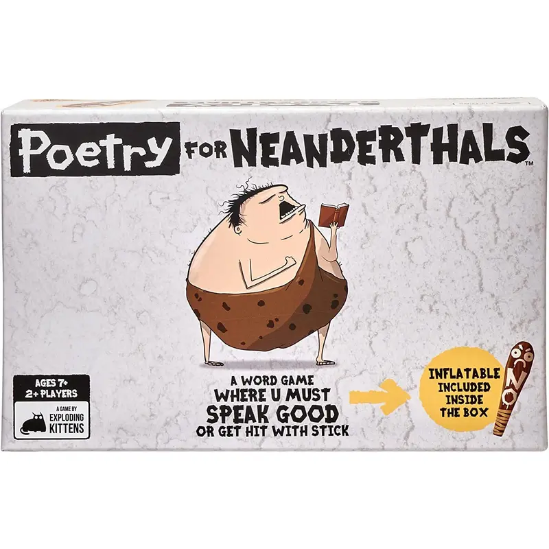 Poetry for Neanderthals (by Exploding Kittens)