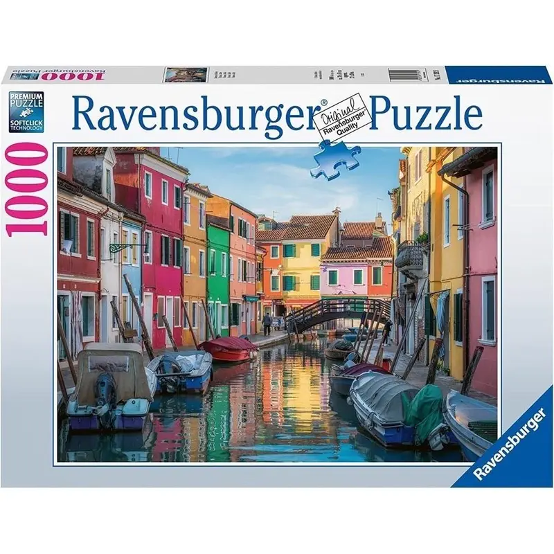 Ravensburger: Burano in Italy Puzzle (1000pc Jigsaw)