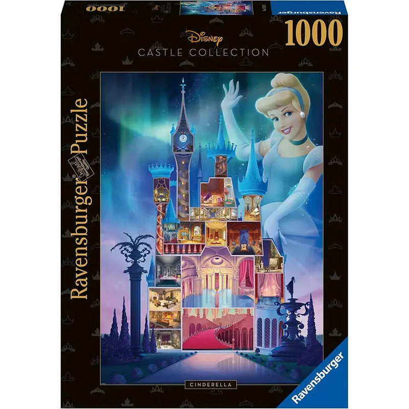 Ravensburger: Disney Castle Collection - Cinderella (1000pc Jigsaw)