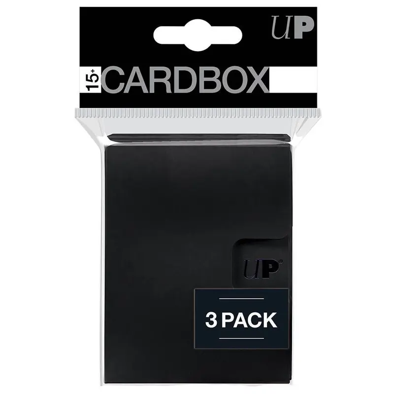85495 3pk Black 15+ Card Box