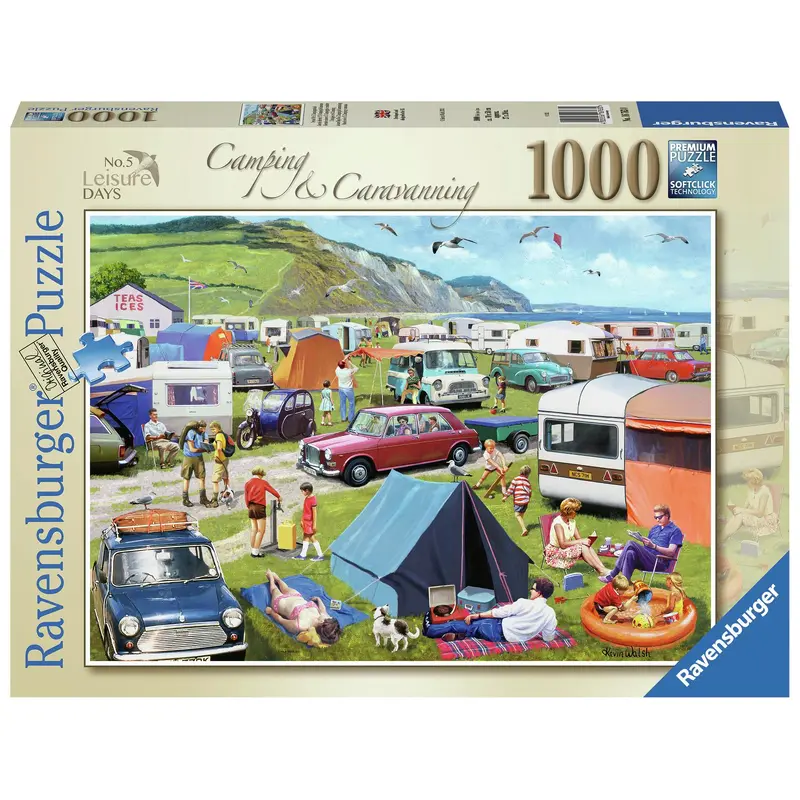 Ravensburger: Leisure Days #5 - Camping & Caravanning (1000pc Jigsaw)