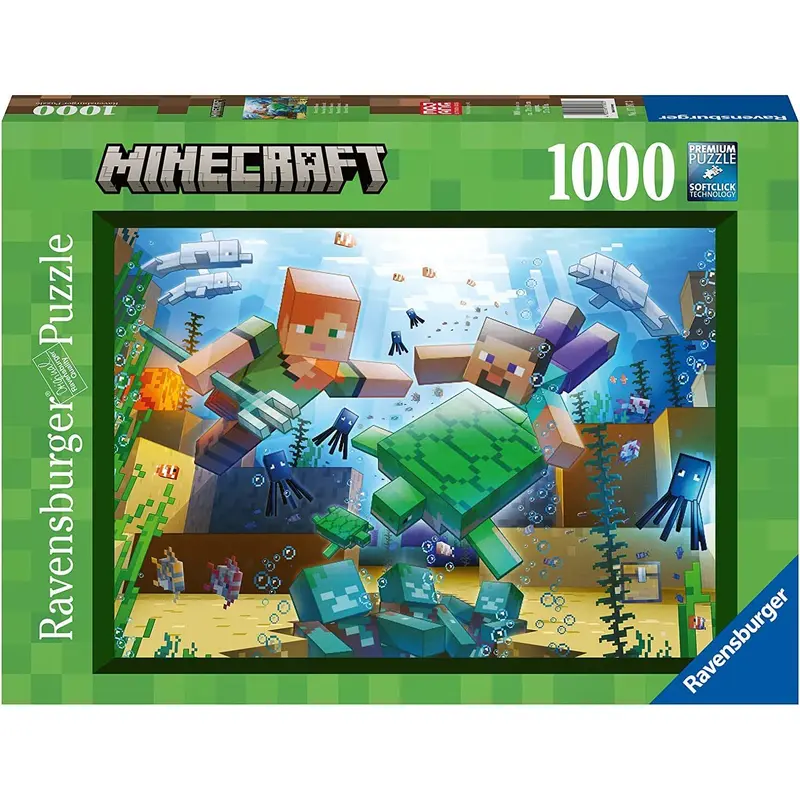 Ravensburger: Minecraft - Mosaic (1000pc Jigsaw)