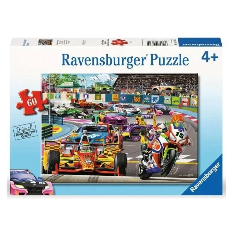 Ravensburger: Racetrack Rally Puzzle (60pc Jigsaw)