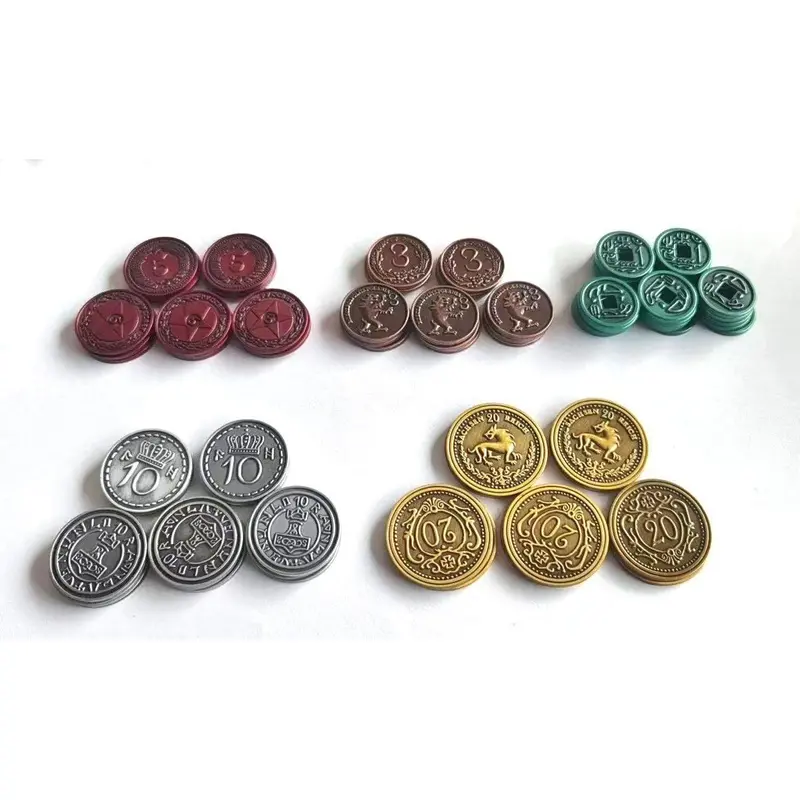 Scythe & Expeditions - Metal Coins