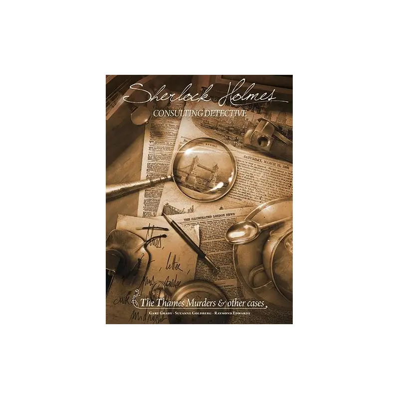 Sherlock Holmes, Consulting Detective: The Thames Murders & Other Cases (Board Game)