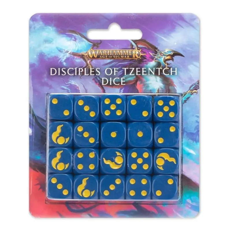 Age of Sigmar Disciples of Tzeentch Dice